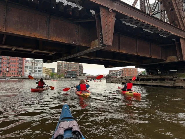 Good morning ☀️ Open for rentals until 7:30pm or until all kayaks are back to the dock today. It’s a nice day - bring a windbreaker and hat for extra protection. Hope to see you! 🛶💙☀️ 
•
#MKC #milwaukeekayak #milwaukeeriver #milwaukeekayakcompany #milwaukeekayakcompanytours #takemetotheriver #visitmilwaukee #teammkc #milwaukee #wisconsin #kayaking #milwaukee #wisconsin #puravida #tellmeallyourdreams #valentine #bemine #wearit #wearyourlifejacket #spring #summer #jerrysdocks #jerryssilomarina