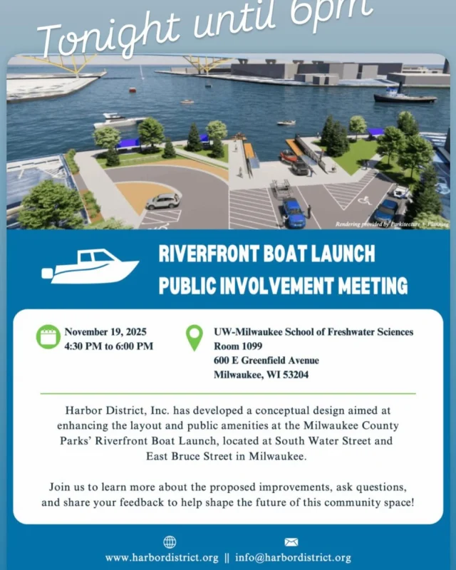 Hey boaters! Boat Ramp at Bruce Street - learn all about it and share your ideas. Tonight until 6pm at @harbordistrict