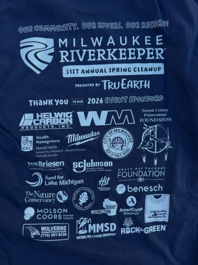 Thanks to everyone for showing up, cleaning up and for caring for our rivers, lake, land, community and Mother Earth 🌎 I always pray for a good weather day for this cleanup and am so thankful it worked out again this year. So much trash, so many volunteers and such major progress throughout our region and watershed. Many thanks to all, now let’s go paddling! 🌎🛶💙☀️
@mkeriverkeeper Spring Cleanup 2026
@harbordistrict @truearthmovement @trapperschoepp @mermaid.echo @aquariussystems
#pachamama #river #motherearth #riverkeeper #milwaukee giveahoot