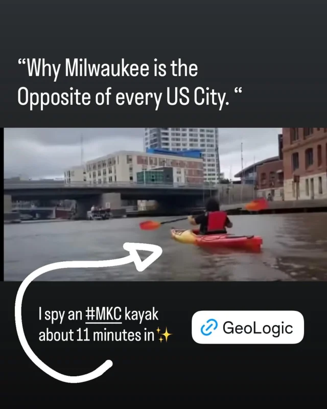 A good one to share about our great city we call home - link in stories ☀️💧🛶💙
#milwaukee #mkc #takemetotheriver #goodvibesonly #wisconsin @visitmilwaukee @mkeriverkeeper @veolianorthamerica @mmsd_mke